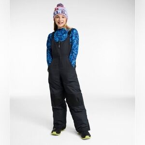 L.L. Bean Kids' Cold Buster Snow Bibs Size 12